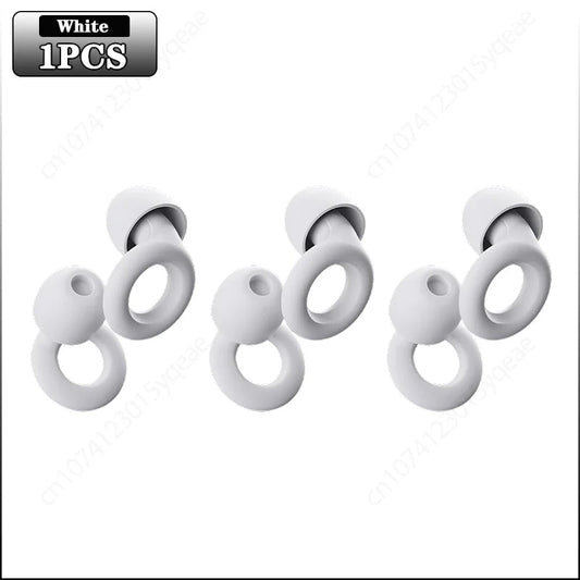 Ear Plugs for Noise Reduction for Sleeping Silicone Ear Plugs for Swimming Motorbike Noise Filtering Ear Plugs