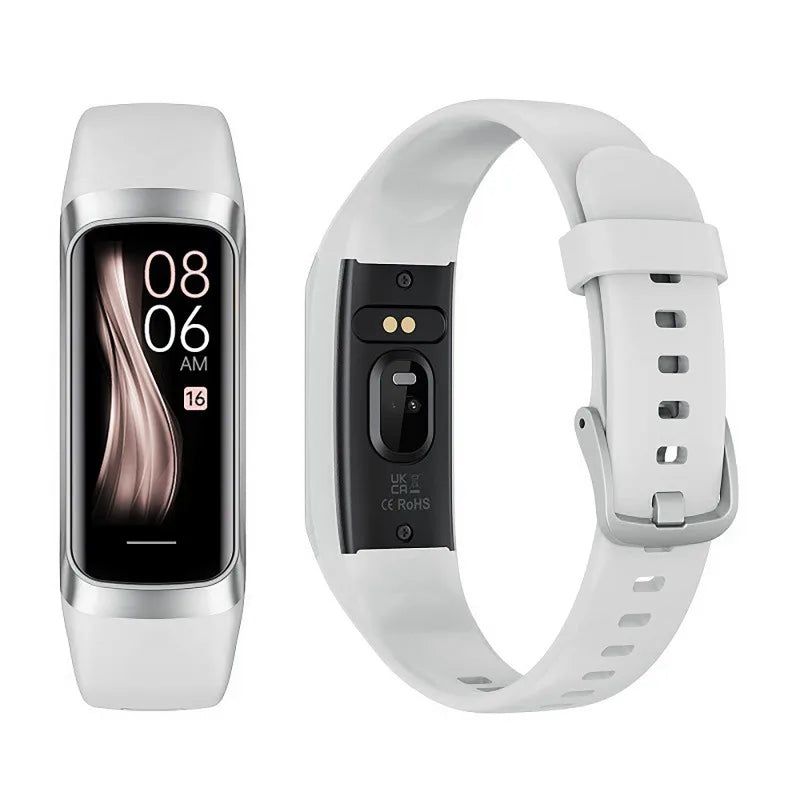 1.1 Inch Amoled Smart Watch Smartwatch Band Women Heart Rate Monitoring Waterproof Men Smart Bracelet Sport Fitness Tracker