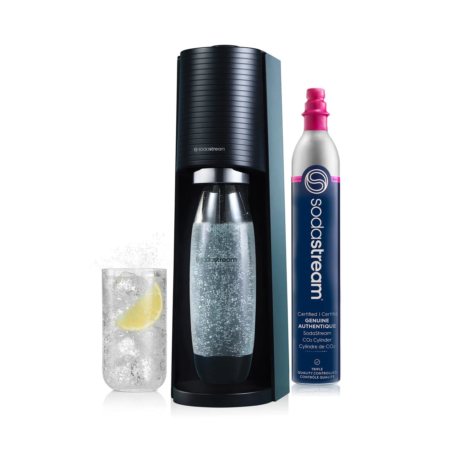 Sparkling Water Maker with CO2 and Carbonating Bottle