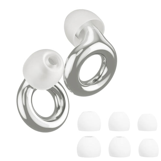 Quiet Ear Plugs for Noise Reduction for Sleeping Silicone Ear Plugs for Swimming Motorbike Noise Filtering Ear Plugs