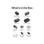DJI Mic 2 (2 TX + 1 RX + Charging Case), All-in-one Wireless Microphone, Intelligent Noise Cancelling, 32-bit Float Internal Recording, 250m (820 ft.) Range, Microphone for iPhone, Android, Camera