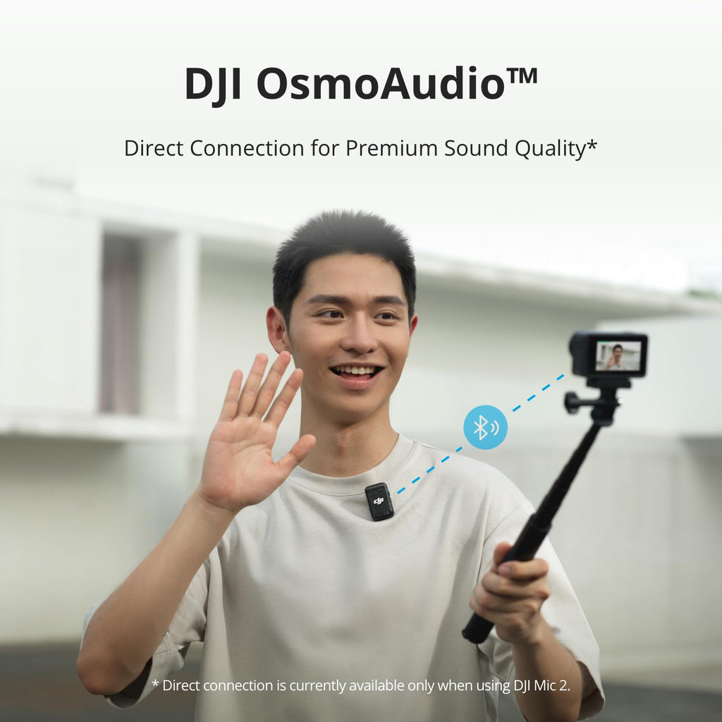 DJI Osmo Action 4 Adventure Combo, Waterproof Action Camera with 1/1.3" Sensor, 4K/120fps Video, Stunning Low-Light, 8h Extended Battery Life with 3 Batteries, 1.5m Extension Rod, Battery Case