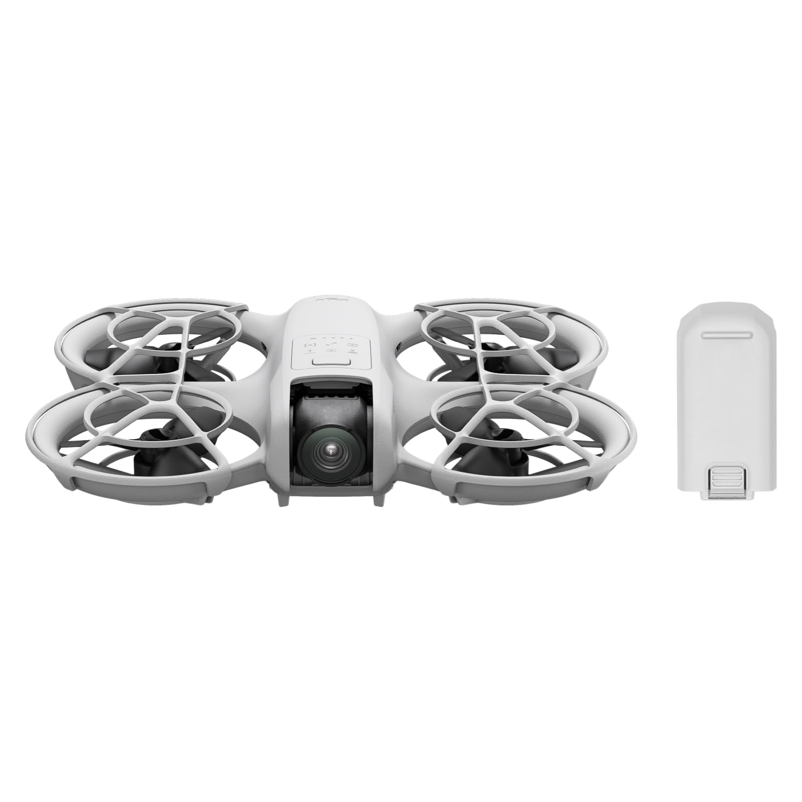 DJI Neo Two-Battery Combo, Mini Drone with 4K UHD Camera for Adults, 135g Follow Me Drone with Palm Takeoff, AI Subject Tracking, QuickShots, Stabilized Video, Propeller Guard (Controller-Free)