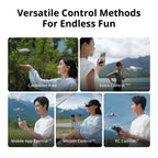 DJI Neo, Mini Drone with 4K UHD Camera for Adults, 135g Self Flying Drone that Follows You, Palm Takeoff, Subject Tracking, QuickShots, Stabilized Video, Built-In Propeller Guard (Controller-Free)