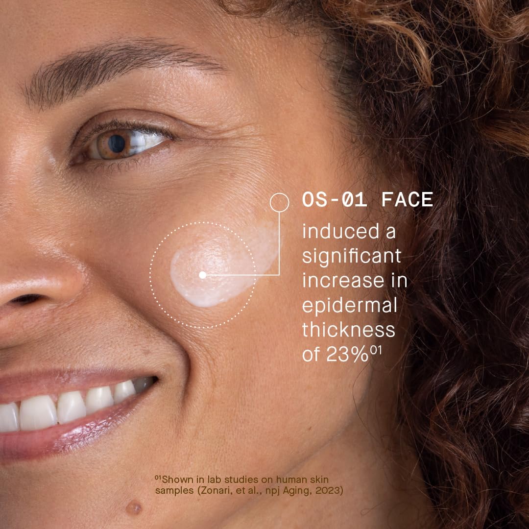 OneSkin FACE OS-01 Peptide Topical Supplement | Skin Longevity Age Reversal Moisturizer | Safe for Sensitive Skin, Fragrance-Free, 50 mL / 1.7 oz