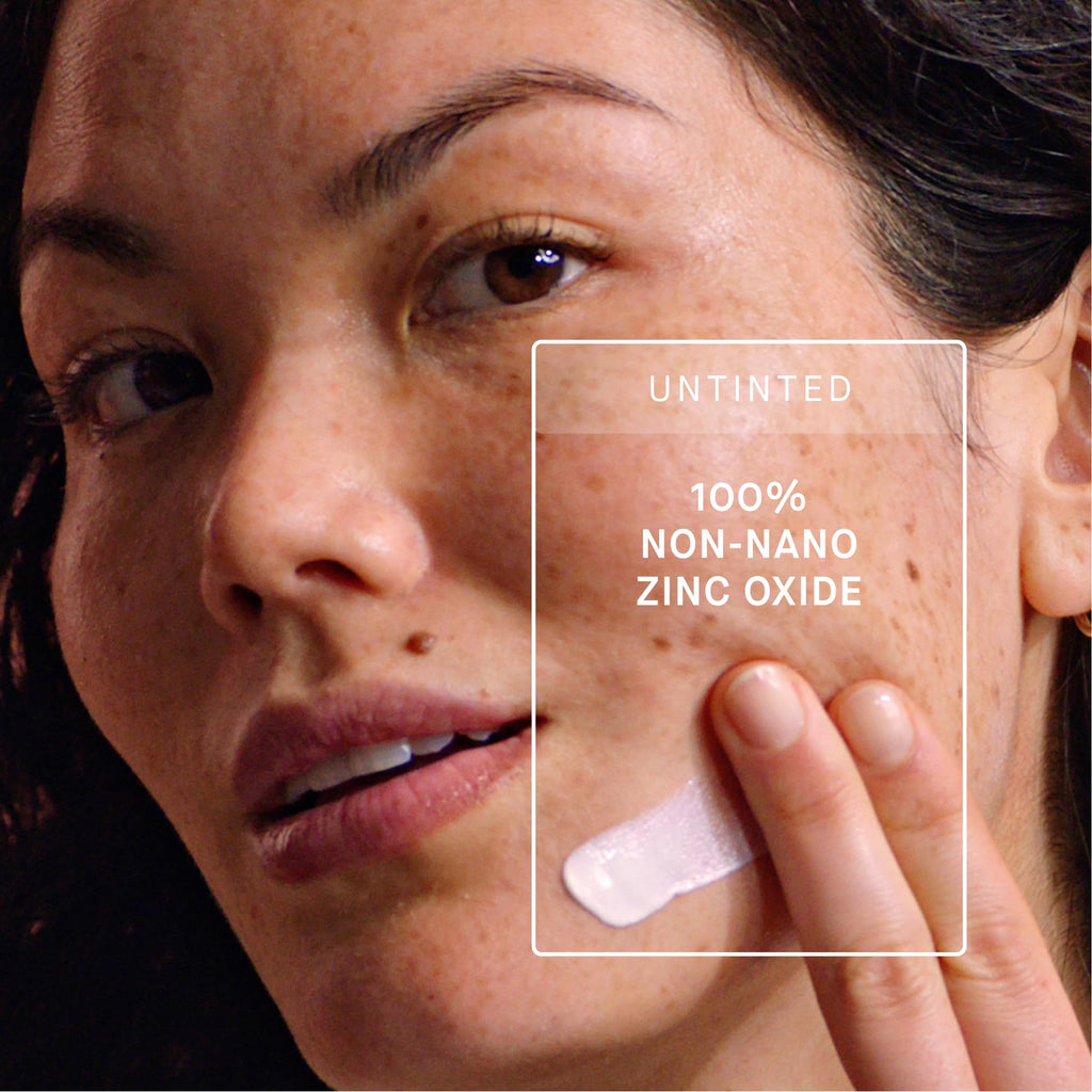 OneSkin FACE SPF OS-01 Peptide Broad Spectrum SPF 30+ Mineral Sunscreen- Scientifically Proven to Protect Skin from UV Aging, Includes Potent Antioxidants (Untinted)