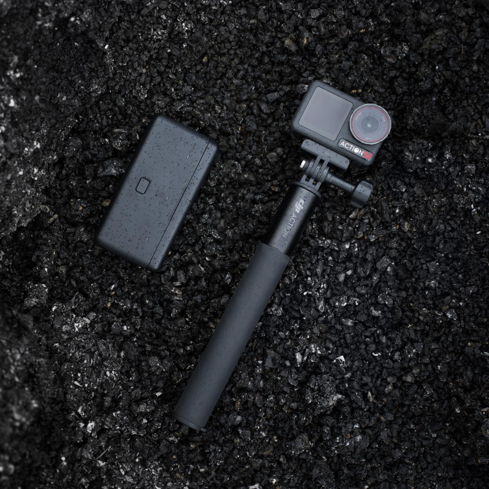 DJI Osmo Action 5 Pro Adventure Combo, Waterproof Action Camera with 1/1.3" Sensor, 4K/120fps Video, Subject Tracking, 12h Extended Battery Life with 3 Batteries, 1.5m Extension Rod, Battery Case
