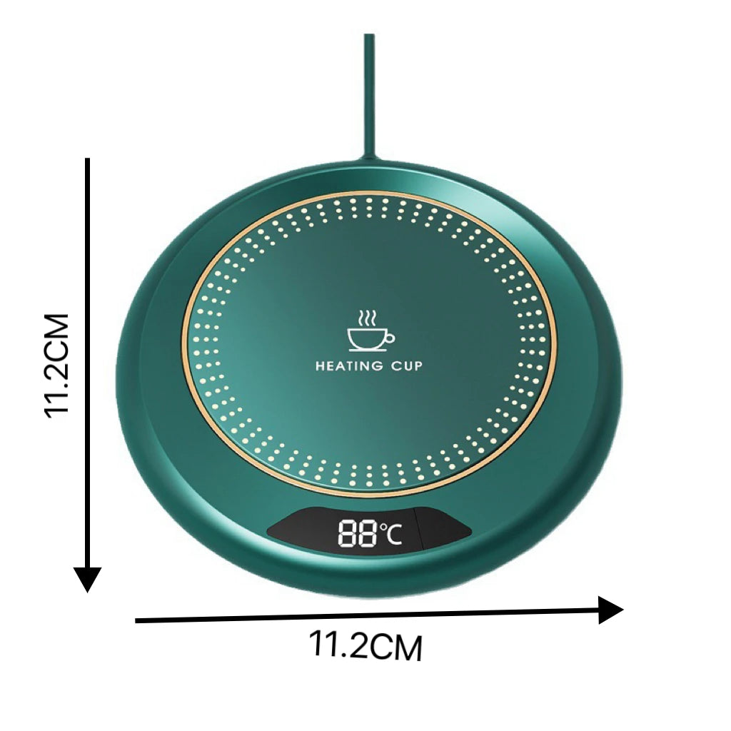 Mug Warmer USB Cup Heater Electric Coffee Milk Tea Water Heating Pad Thermostatic Coasters Cup Warmer for Home Office Mug Heater