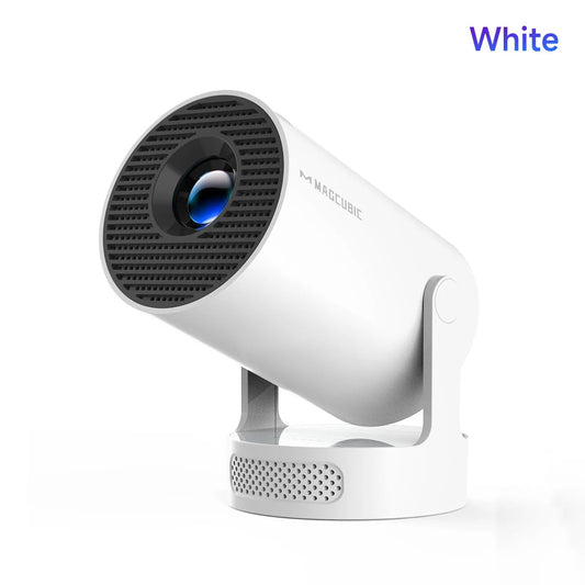 HY300 Pro + Projector 4K 720P With 5W Speaker Android 11 8000 Lumens WiFi 6 BT5.4 Outdoor Video Home Theater Projector
