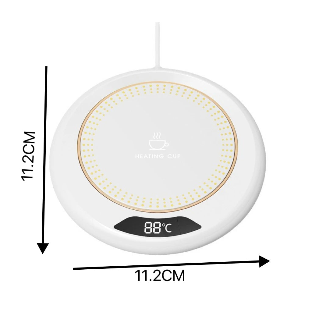Mug Warmer USB Cup Heater Electric Coffee Milk Tea Water Heating Pad Thermostatic Coasters Cup Warmer for Home Office Mug Heater